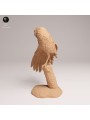 Burrowing Owl on Trunk | Resin Miniature