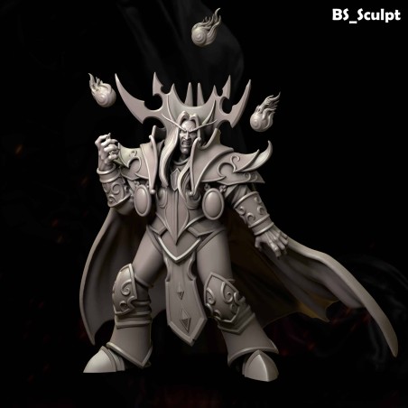 Blood Elf Mage | Figura de Resina 75 mm