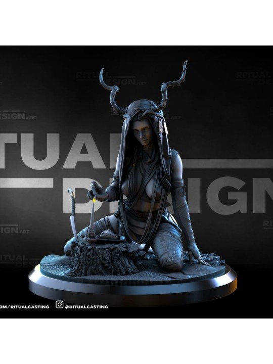 75 mm Resin Figure