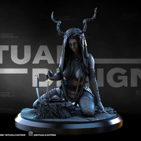 75 mm Resin Figure