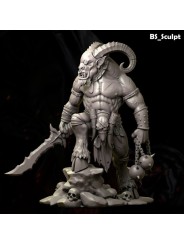 Horned Marauder | Figura de Resina 75 mm