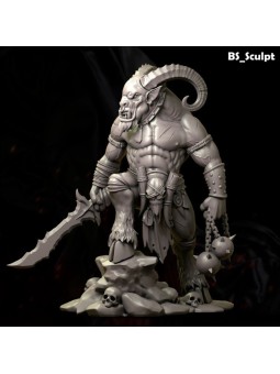 Horned Marauder | Figura de Resina 75 mm