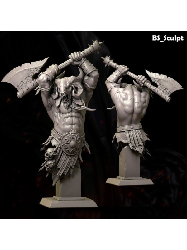 Horned Warrior | 60 mm Resin Bust