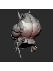 Rhin Buff | Resin Bust 1/10