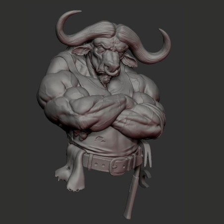 Buffalo Buff | Resin Bust 1/10