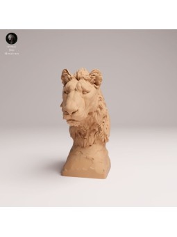 Young Lion Bust - 1/12 & 1/6 Scales | Oda Models