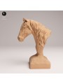 Busto Mustang Salvaje | Fauna en Resina