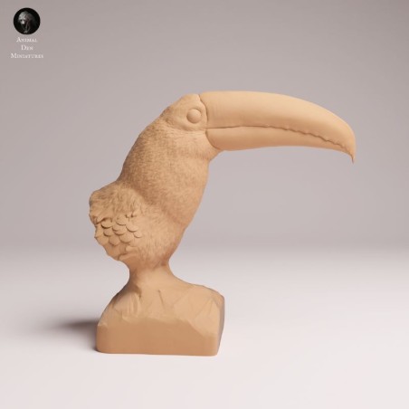 Toucan Bust | Tropical Wildlife Resin