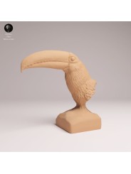 Toucan Bust | Tropical Wildlife Resin