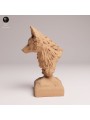 Maned Wolf Bust | Wildlife Resin