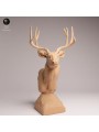 Mule Deer Bust | Wildlife Resin
