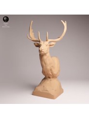 European Fallow Deer Bust | Wildlife Resin