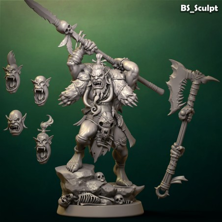 The Orc Berserker | 75 mm Resin Figure