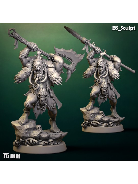 The Orc Berserker | 75 mm Resin Figure