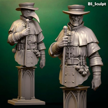 Doctor Plague | 60 mm Resin Bust
