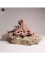 Day Octopus on Rock | Marine Wildlife Miniature