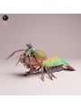 Peacock Mantis Shrimp | Resin Marine Scene