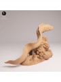 Giant Moray Eel Swimming Resin Miniature | Realistic Marine Figure