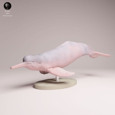 Amazon River Dolphin Resin Miniature | Freshwater Wildlife Figure