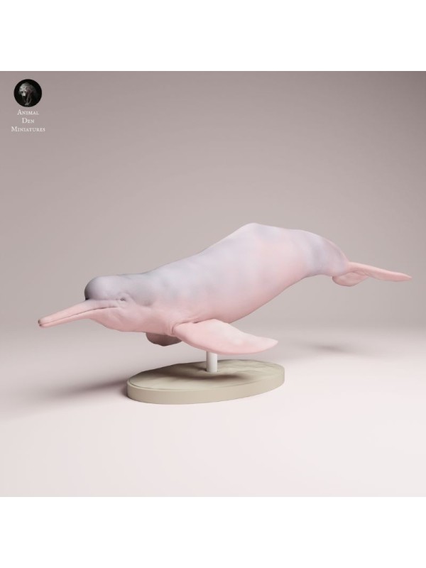 Amazon River Dolphin Resin Miniature | Freshwater Wildlife Figure