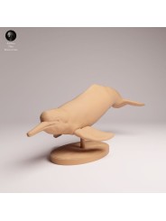 Amazon River Dolphin Resin Miniature | Freshwater Wildlife Figure