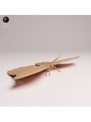 Mariposa Morpho Azul en Resina | Miniatura de Insecto Tropical