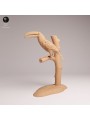 Feeding Toucan Resin Miniature | Realistic Tropical Bird Figure