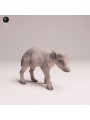 Lechón Babirusa en Resina | Miniatura de Fauna Asiática