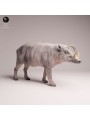 Babirusa Resin Miniature | Realistic Asian Wildlife Figure