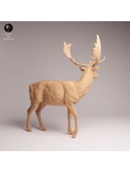 Gamo Europeo en Resina | Miniatura de Fauna Europea Realista