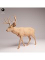 Walking Mule Deer | North American Wildlife Resin Miniature