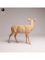 Female Mule Deer | North American Wildlife Resin Miniature