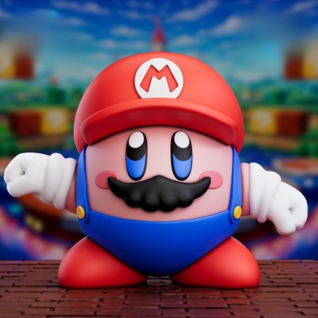 Kirby Mario Chibi 35 y 54 mm | Miniatura Chibi Gaming en Resina