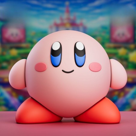 Kirby Clásico Chibi 35 y 54 mm | Miniatura Chibi Gaming en Resina