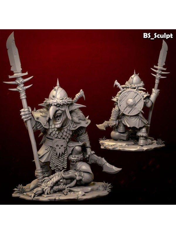 Figura Goblin Warlord para Pintar