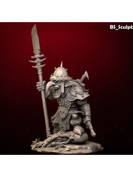 Figura Goblin Warlord para Pintar