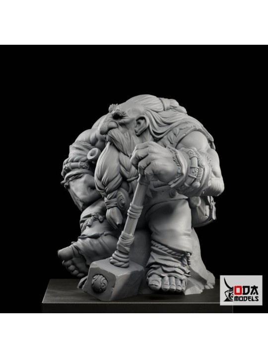 Ar´Hun The Picker | Fantasy Dwarf Resin Miniature