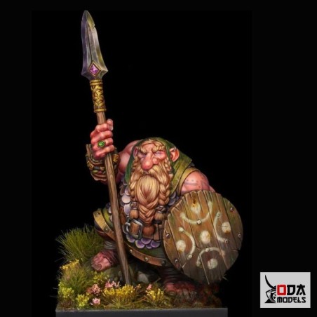 Bel´Thor The Hunter | Fantasy Dwarf Warrior Miniature