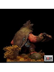 Orin The Berserker | Fantasy Dwarf Berserker Miniature