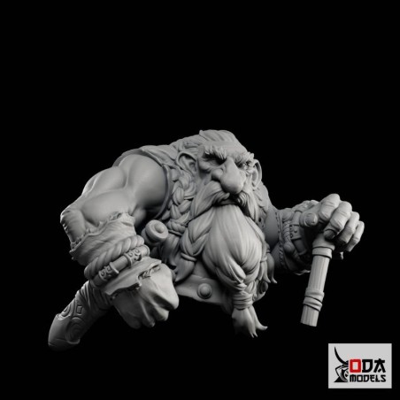 Ar´Hun The Picker Busto | Enano Fantasy en Resina