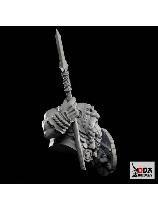 Bel´Thor The Hunter Busto | Enano Fantasy en Resina