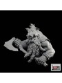 Orin The Berserker 60 Mm Bust | Fantasy Dwarf Resin Miniature