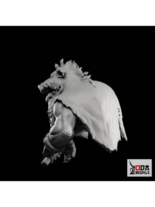 Orin The Berserker 60 Mm Bust | Fantasy Dwarf Resin Miniature