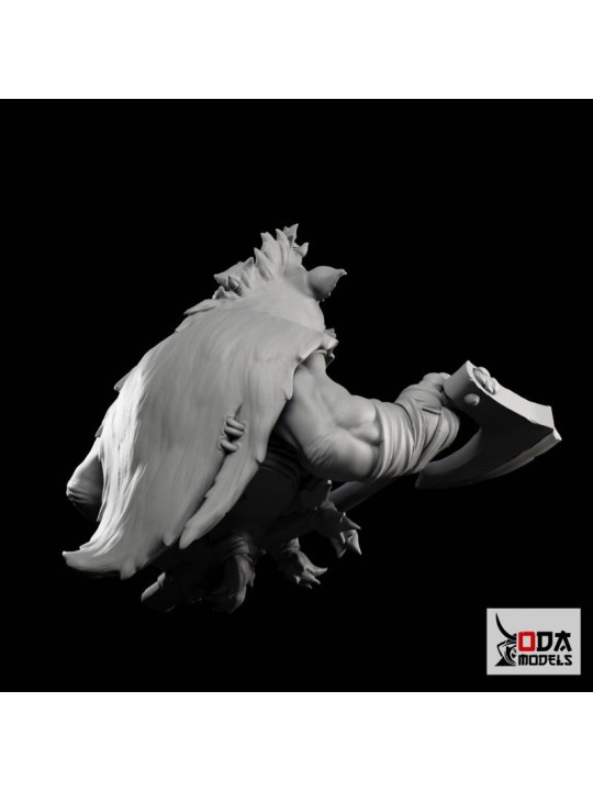 Orin The Berserker Busto 60 Mm | Enano Fantasy en Resina