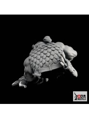 Ra'Gnok Busto 60 Mm | Enano Cazador Con 2 Cabezas