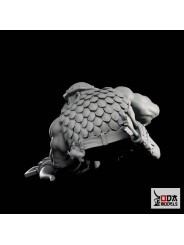 Ra'Gnok Busto 60 Mm | Enano Cazador Con 2 Cabezas