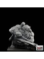 Ra'Gnok Busto 60 Mm | Enano Cazador Fantasy Con 2 Cabezas