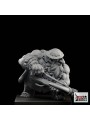 Ra'Gnok 60 Mm Bust | Fantasy Dwarf Hunter With 2 Heads