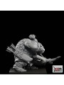 Ra'Gnok Busto 60 Mm | Enano Cazador Fantasy Con 2 Cabezas