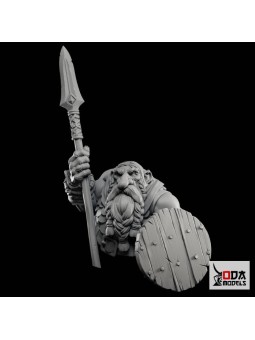 Pack Bustos Brotherhood Of Boar 60 Mm | 4 Enanos Fantasy